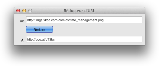 Réducteur d’URL