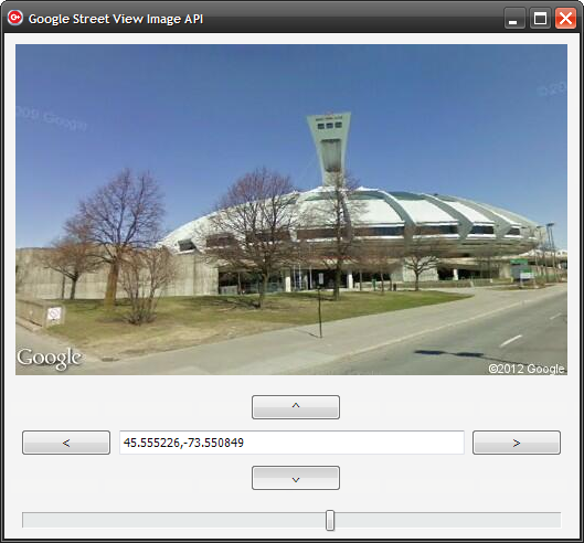 Google Street View Image API