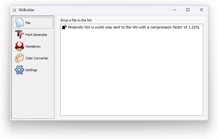 WiiBuilder 1.10.0